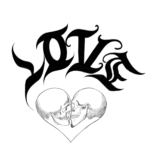 Love Skull Kissing Heart